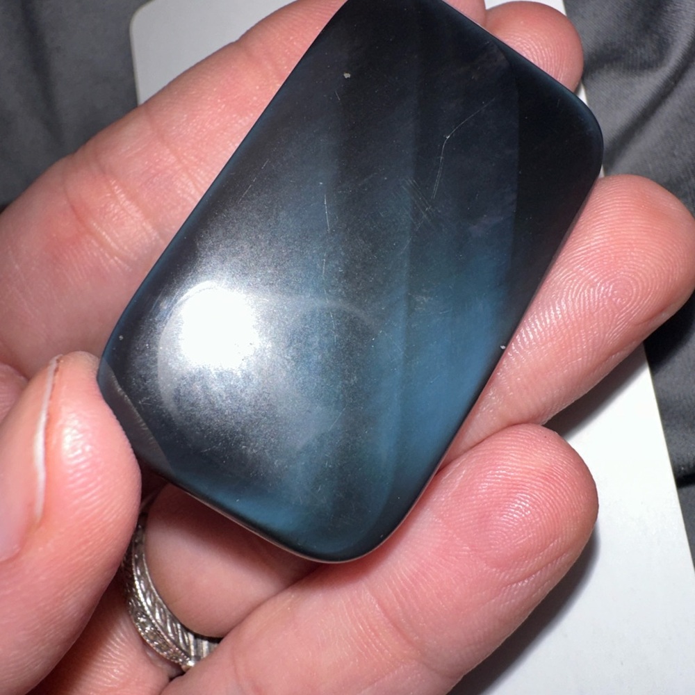 Beautiful Blue Velvet Obsidian from Favis creek California